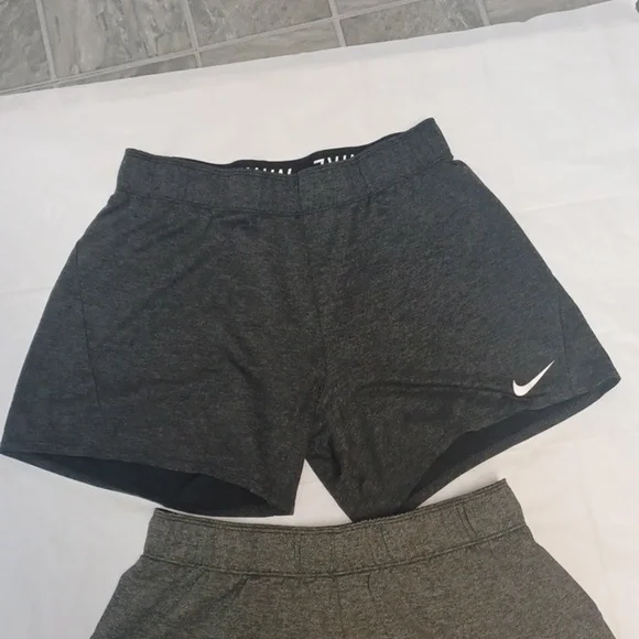 Nike Black and Gray Athletic Shorts They Are Sold Both Together - Picture 2 of 6